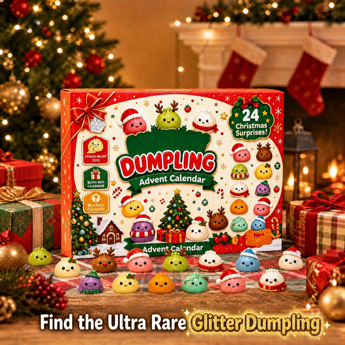 Squishy Dumpling Advent Calendar