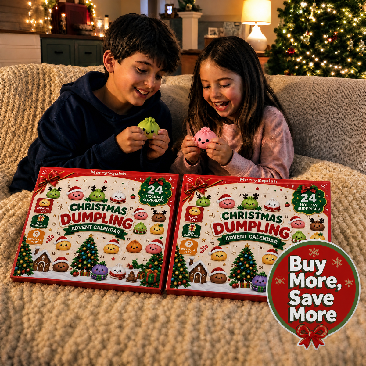 Squishy Dumpling Advent Calendar